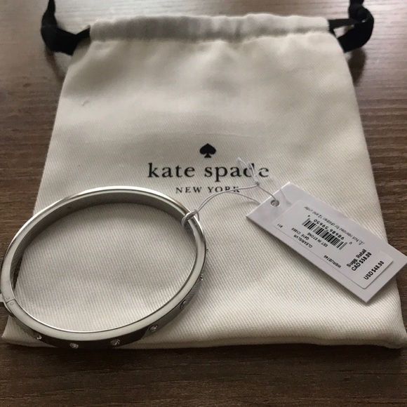 kate spade Jewelry - Silver Kate Spade bangle